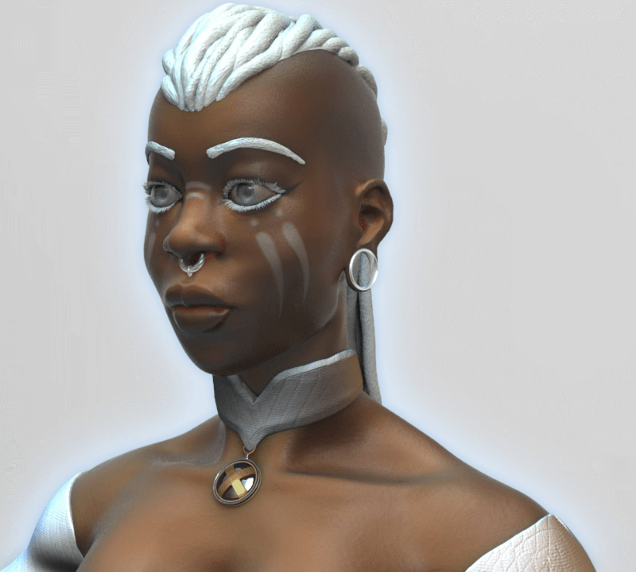 Storm-Arctic Lightning 3D Render, Digital Art by MOE_Hustle