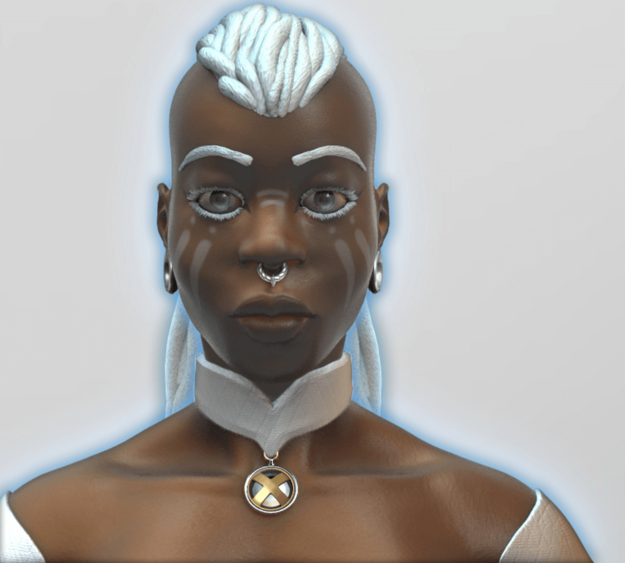 Storm-Arctic Lightning 3D Render, Digital Art by MOE_Hustle