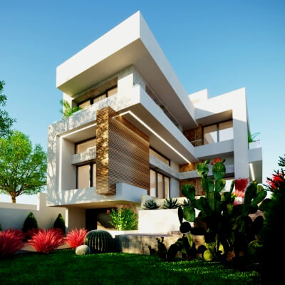 3D Model of a Villa in Manasib Cyprus