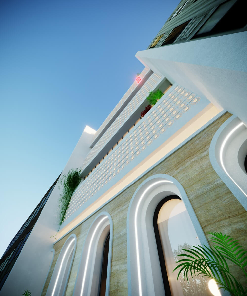 A 3D Model of an Administrative Building by mohamed altaher souliman