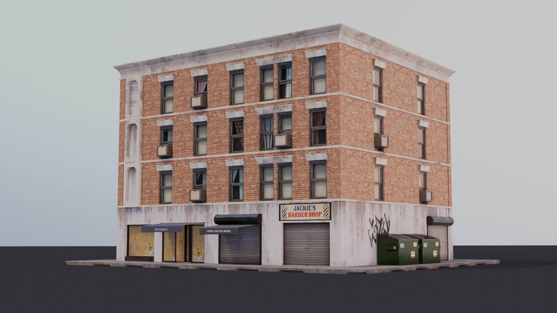 Building 02 Archmodels - 3D Model by mohamedhany4521