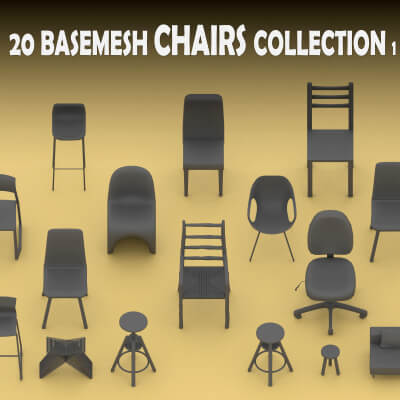 Basemesh Chairs Collection