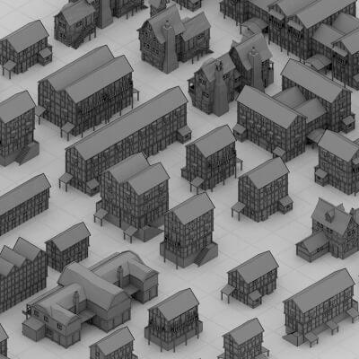 Mega Medieval Buildings