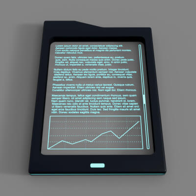 Simple SciFi Tablet