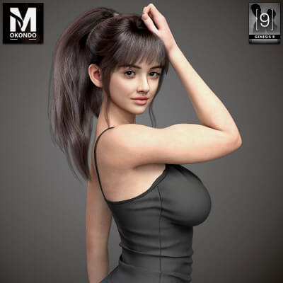 Free Morphs - Mok Eva for Genesis 9 by mokondo