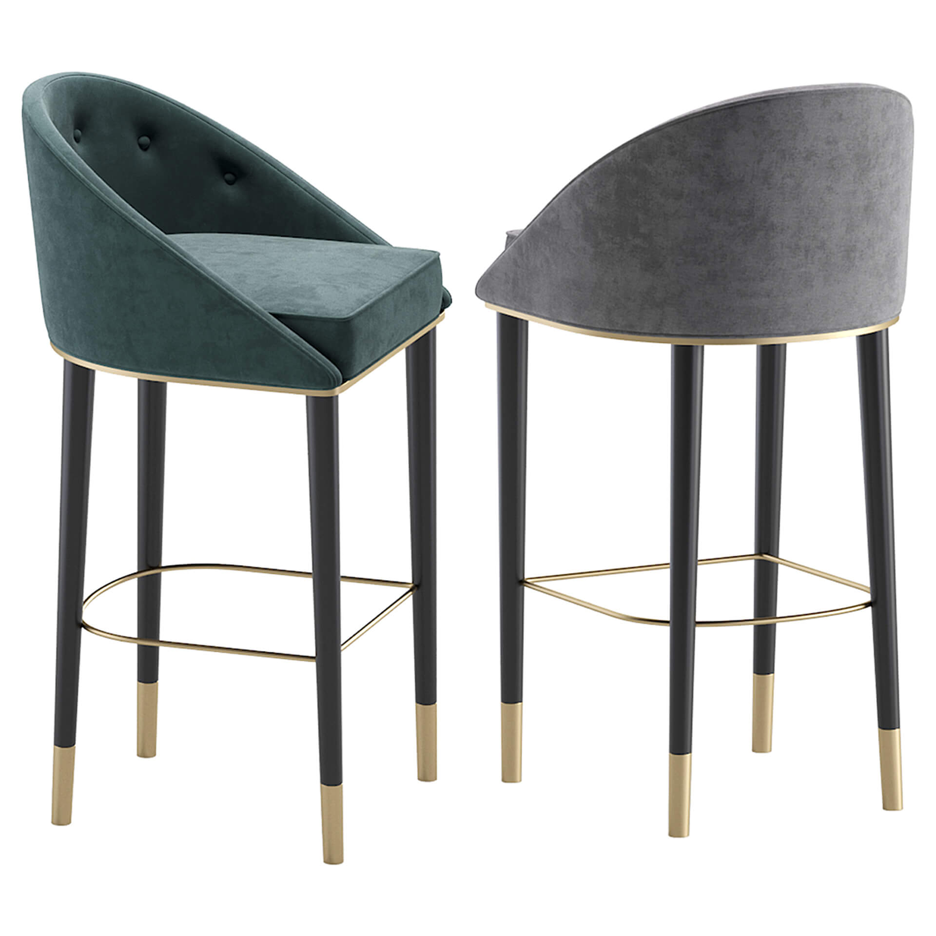 Bar Stool Las Vegas 3D Model by moliamod