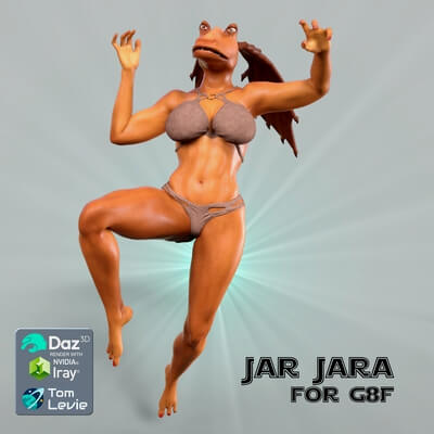 Jar Jara for Genesis 8 Female