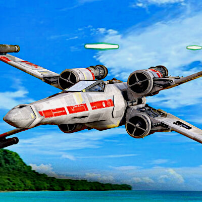 Sci-Fi Fighter Jet 2 for DAZ Studio by Monika