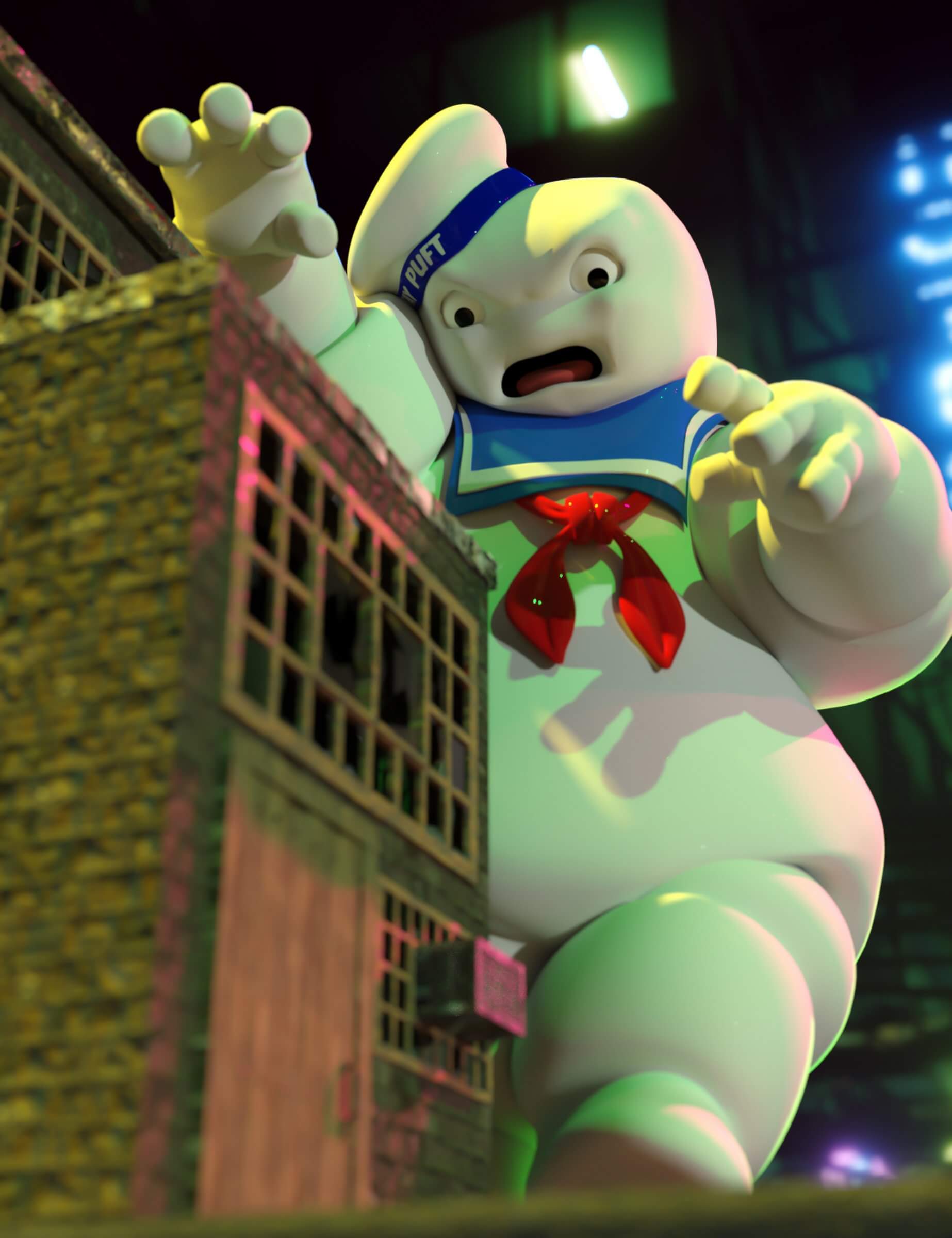 Marshmallow Man Daz Content by Monsterocity