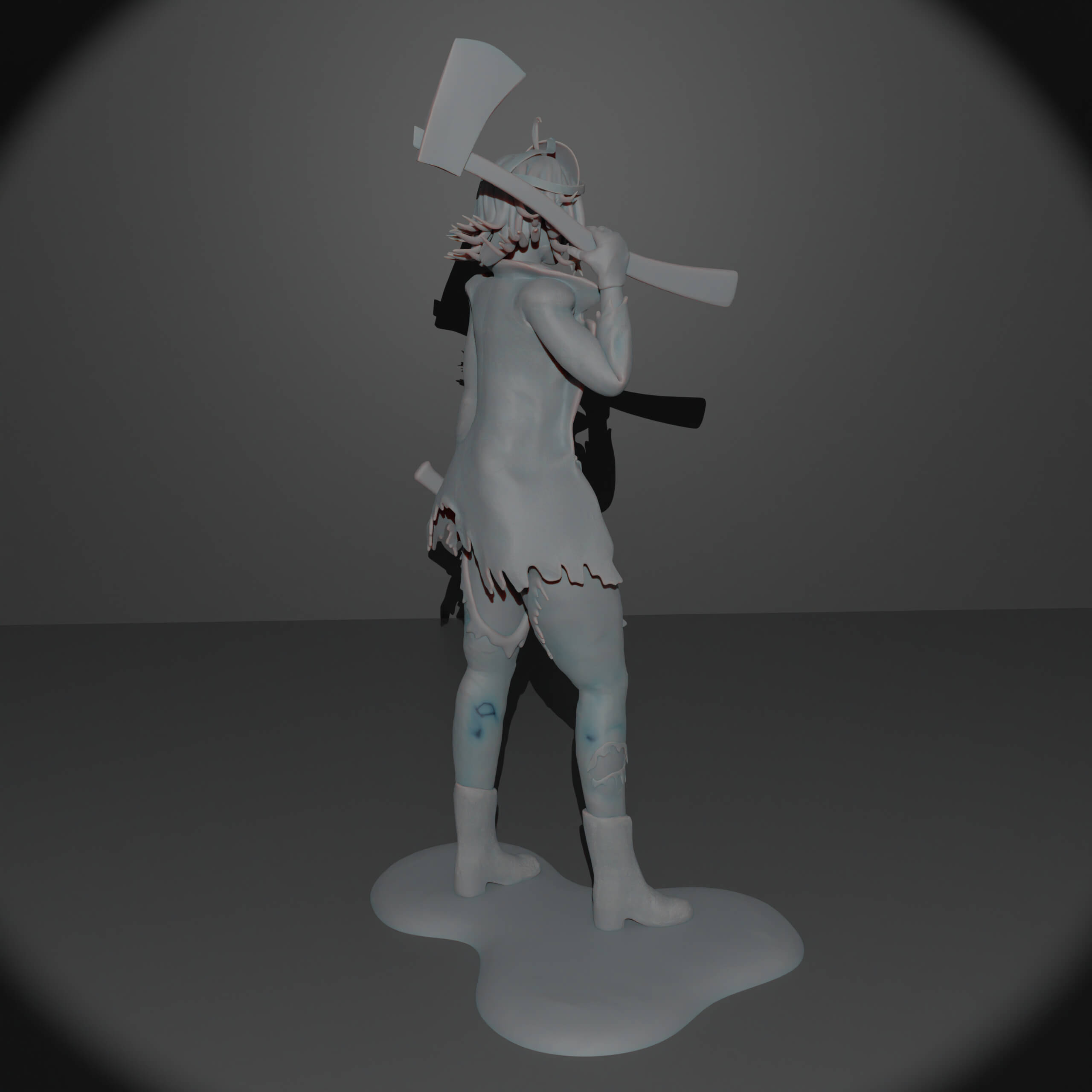 Female Jason Voorhees - 3D Model by Moogar