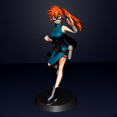 Itsuka Kendo - 3D Model by Moogar