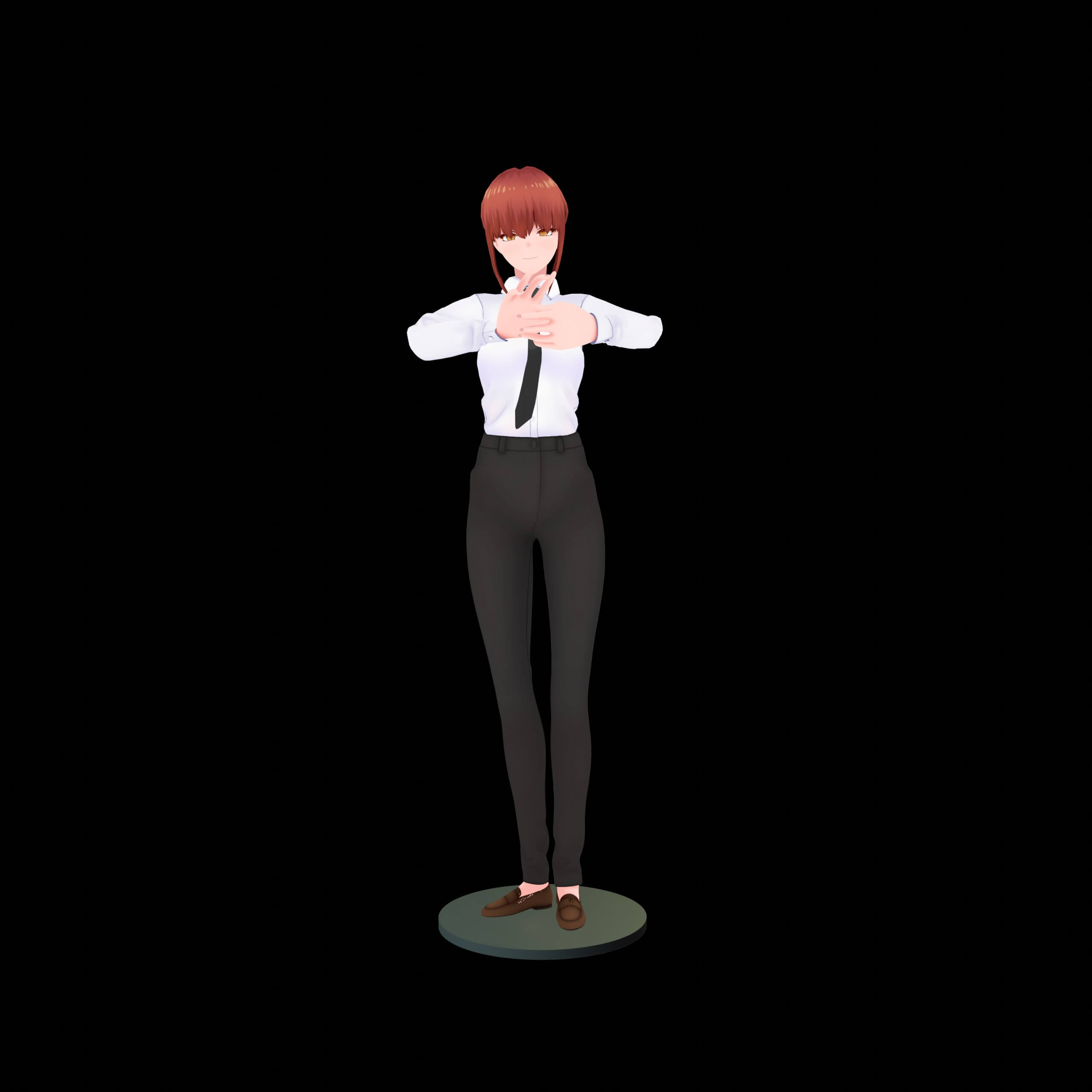 Makima Chainsaw Man - 3D Model by Moogar