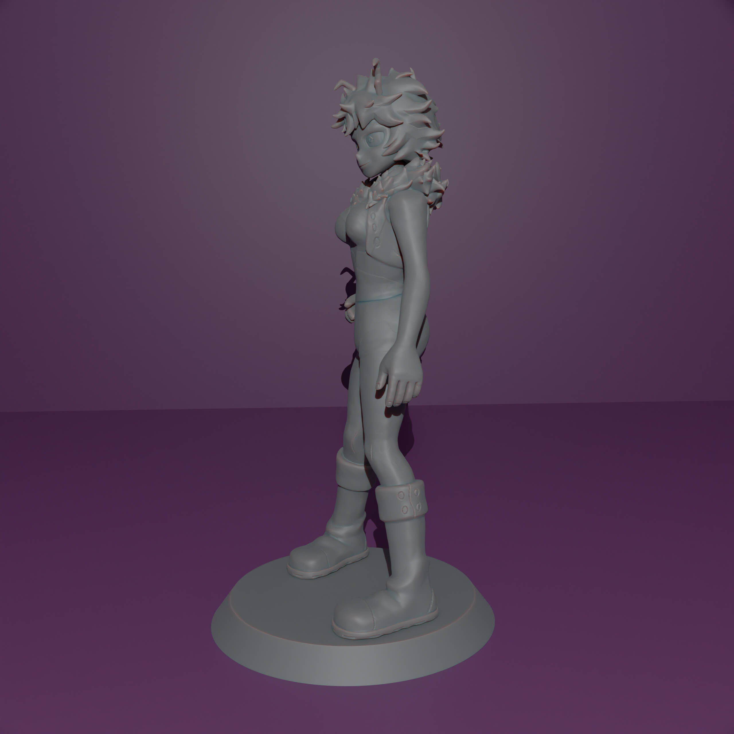 Mina Ashido - Pinky 3D Model by Moogar