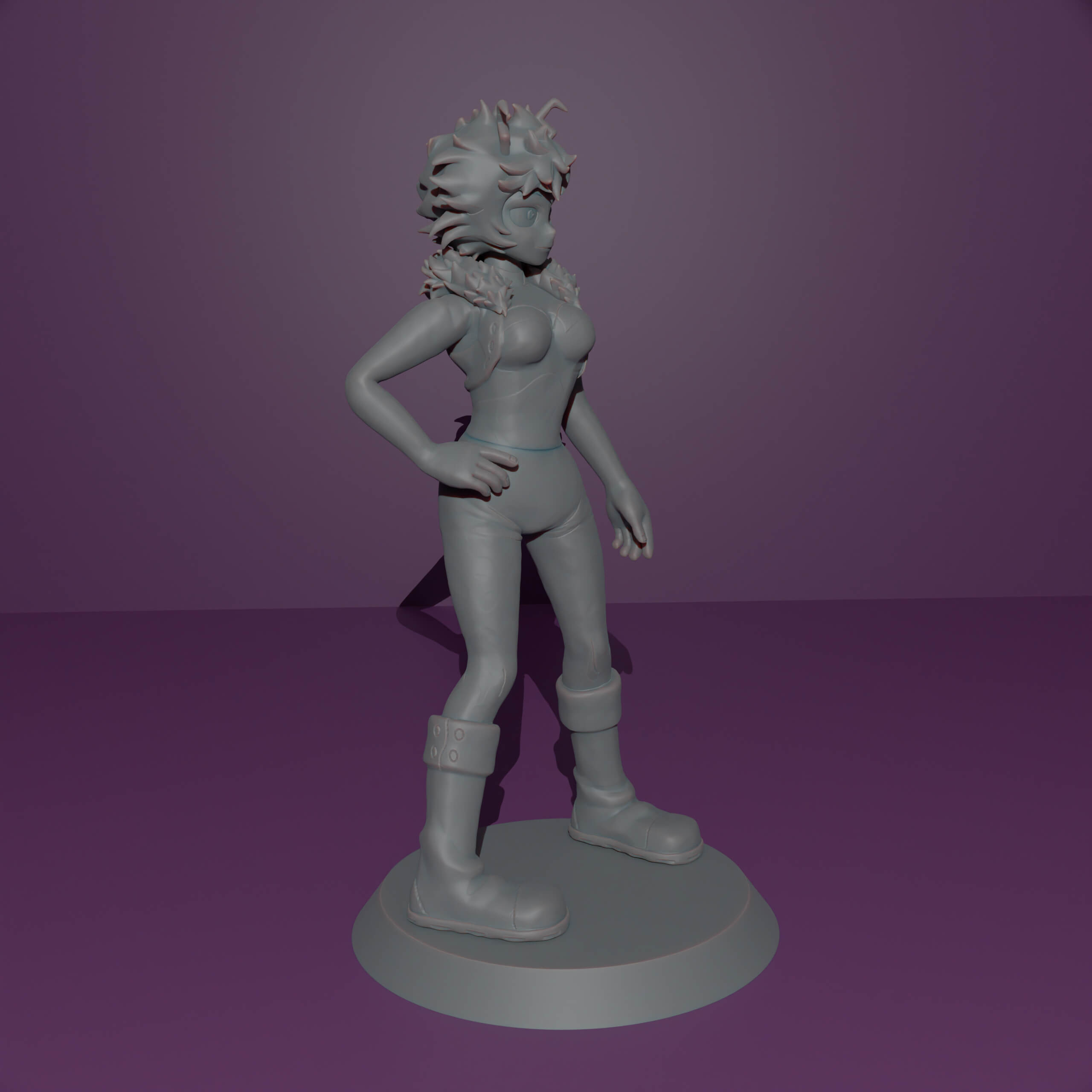 Mina Ashido - Pinky 3D Model by Moogar