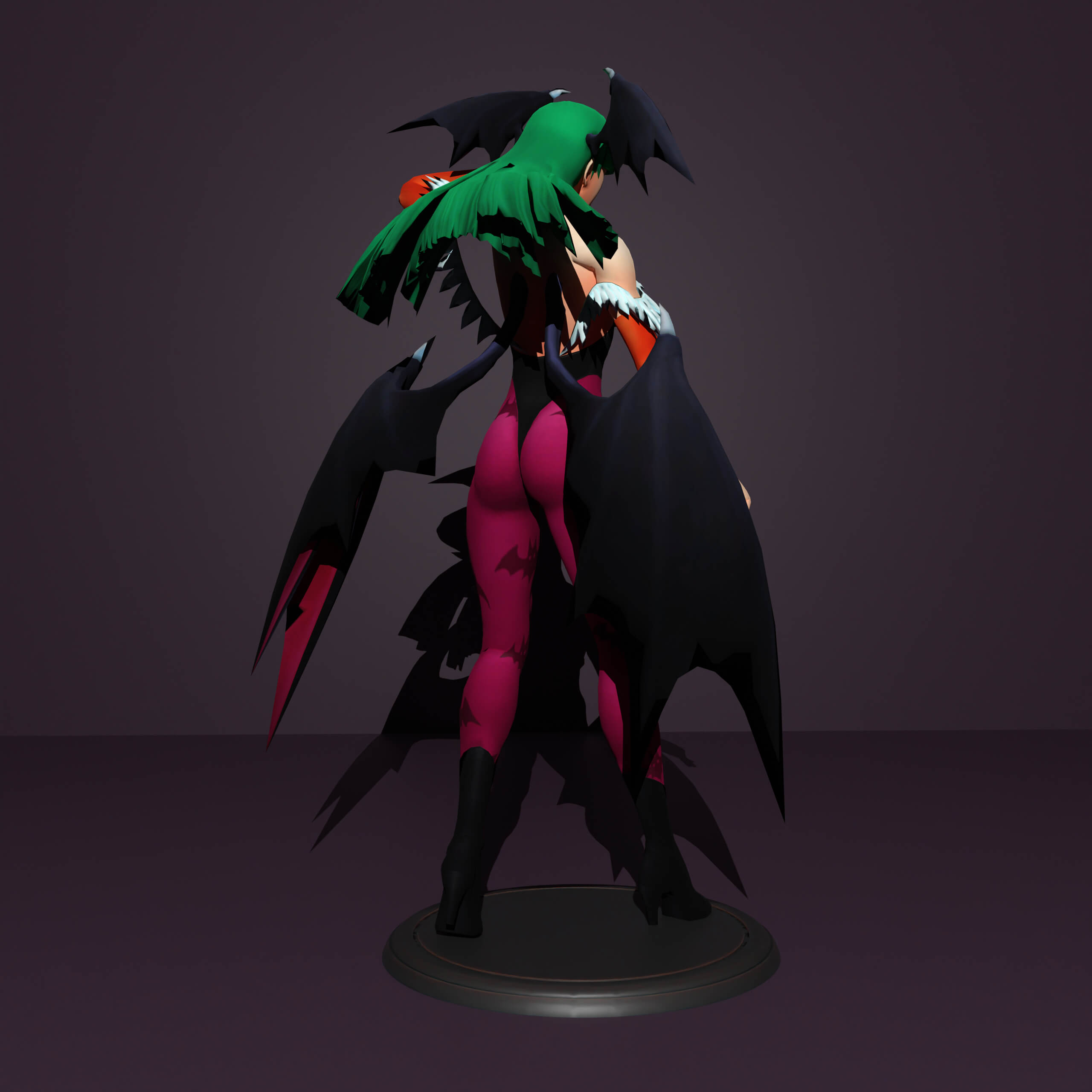 Morrigan Aensland - 3D Model by Moogar