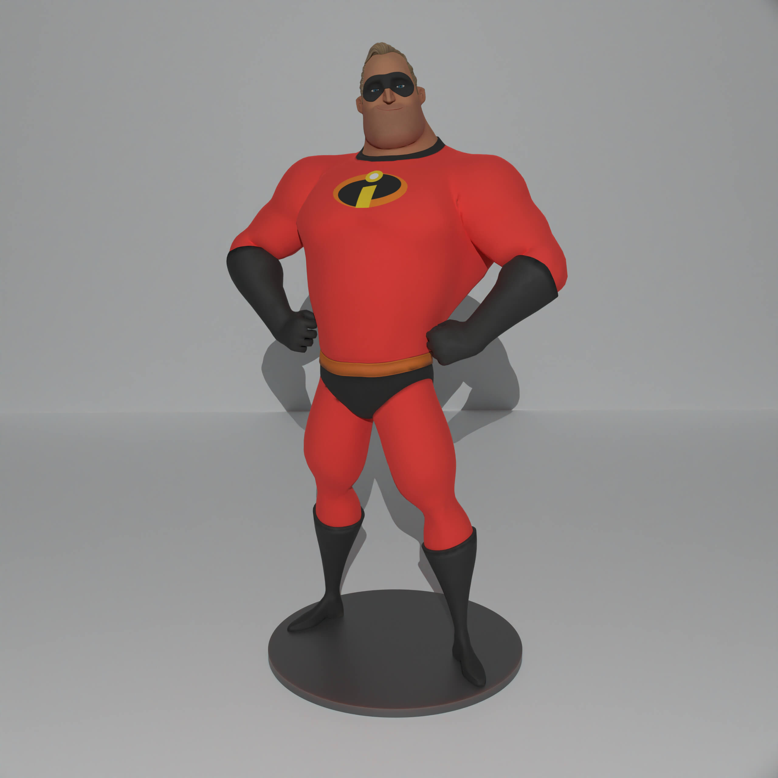 MR.incredible - 3D Model by Moogar