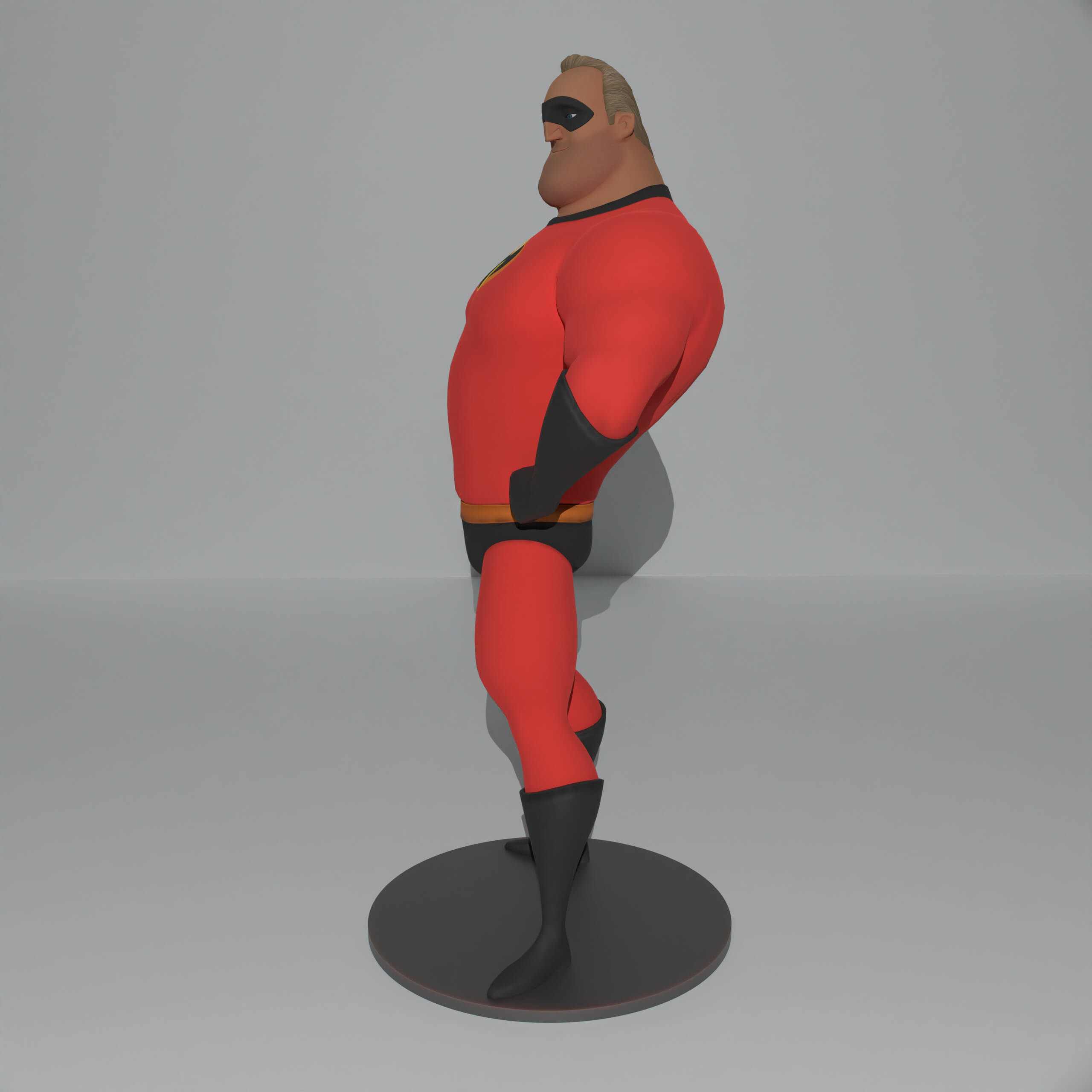 MR.incredible - 3D Model by Moogar