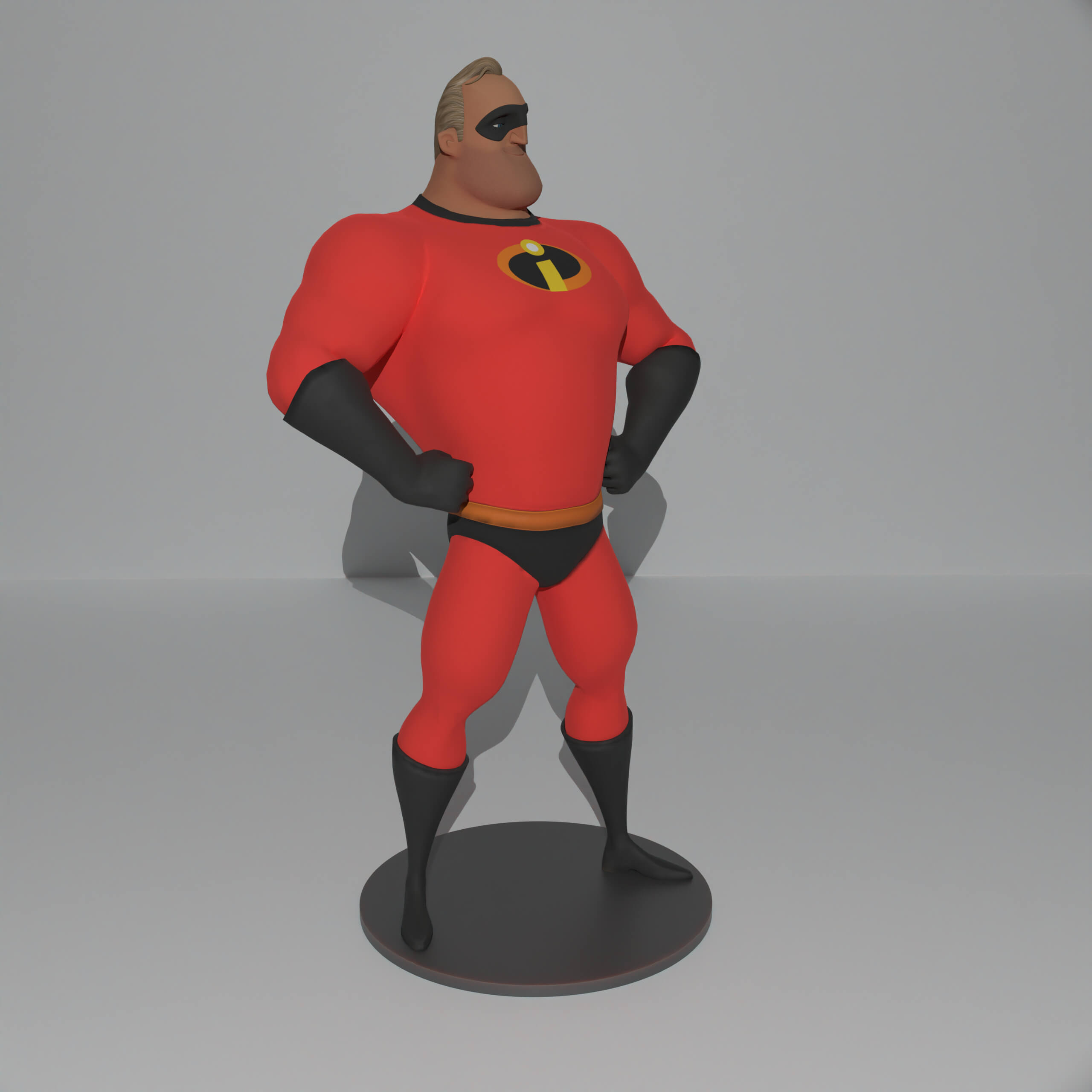 MR.incredible - 3D Model by Moogar