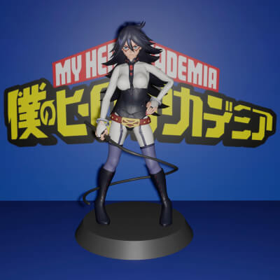 Nemuri Kayama - 3D Model by Moogar