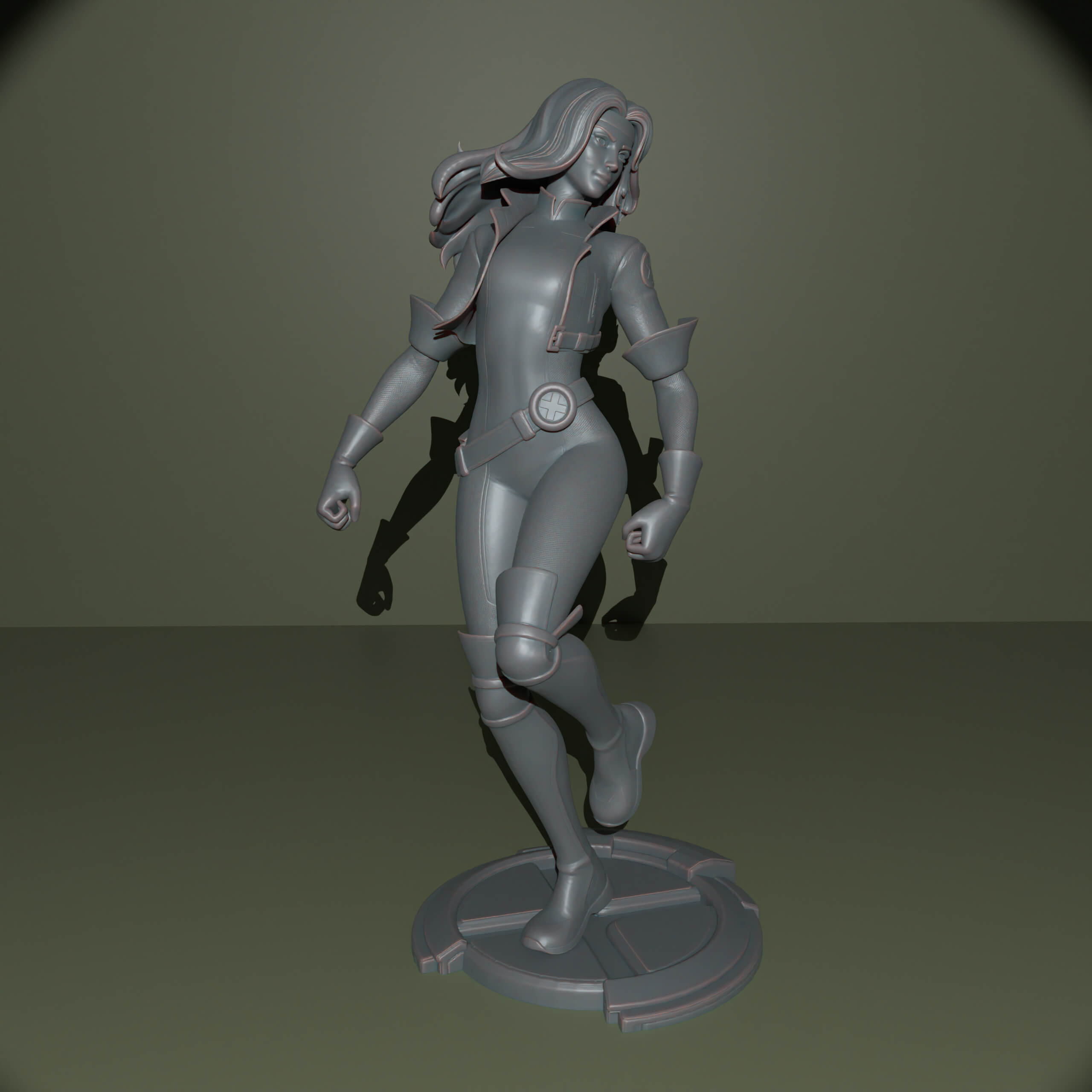 Rogue - Anna Marie 3D Model by Moogar