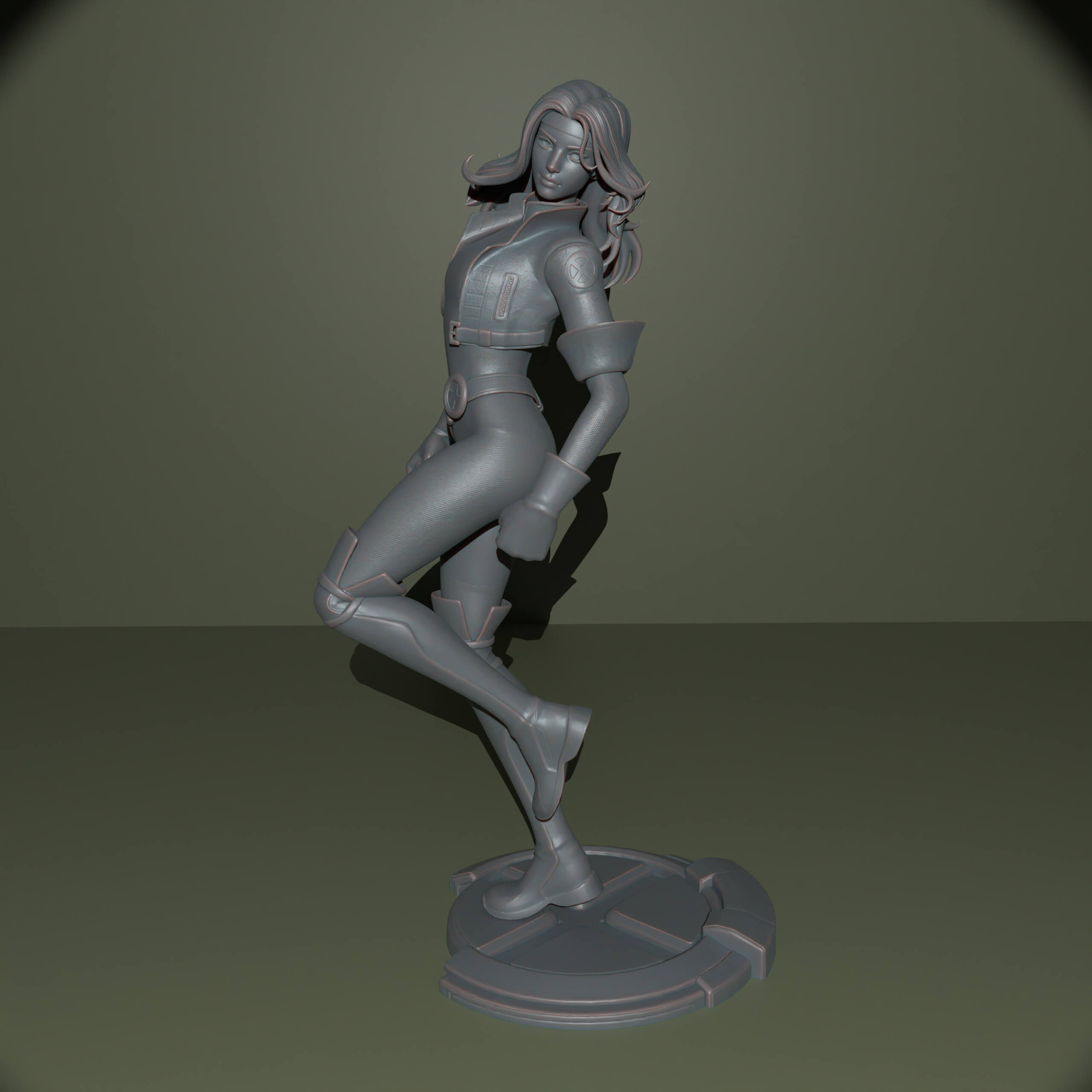 Rogue - Anna Marie 3D Model by Moogar