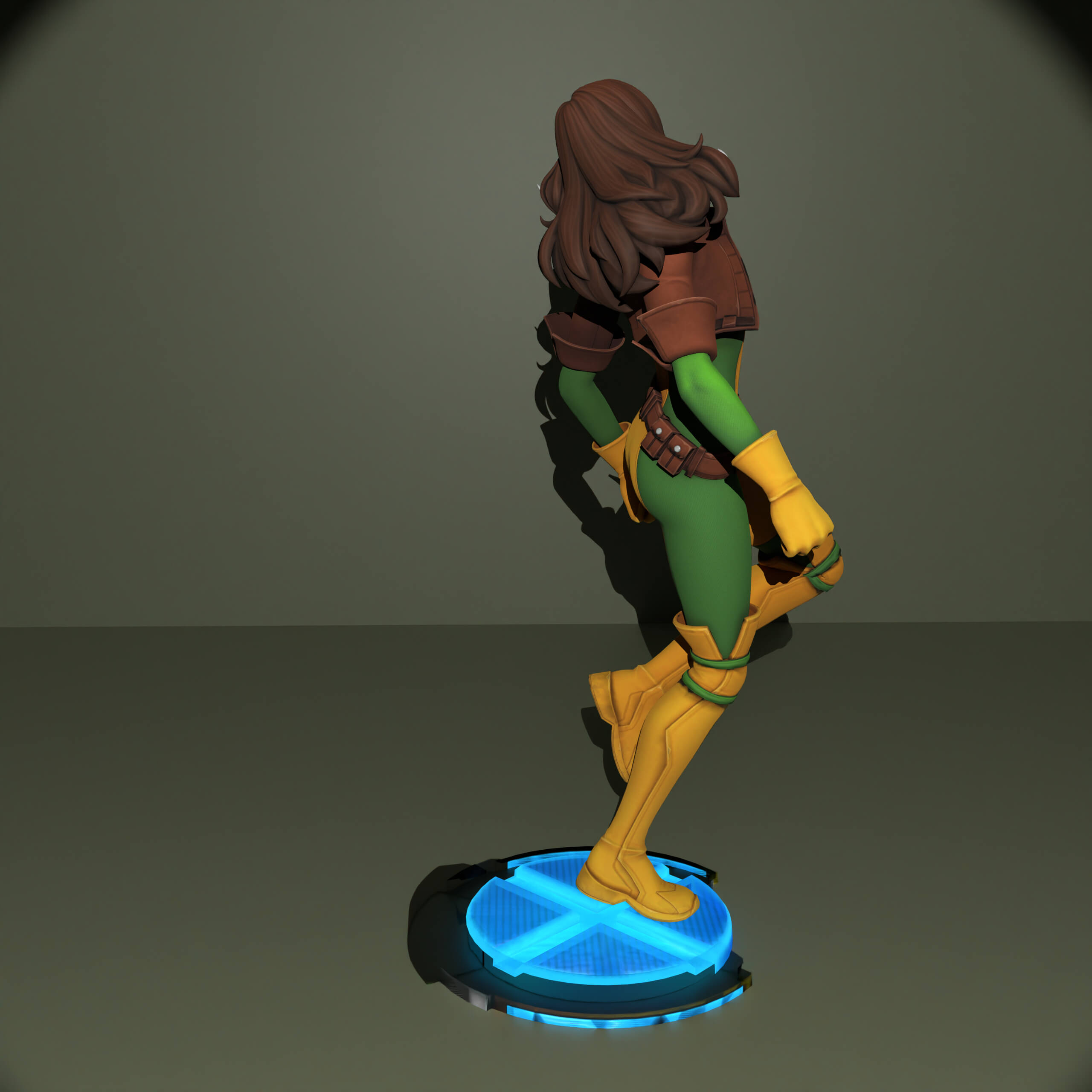 Rogue - Anna Marie 3D Model by Moogar