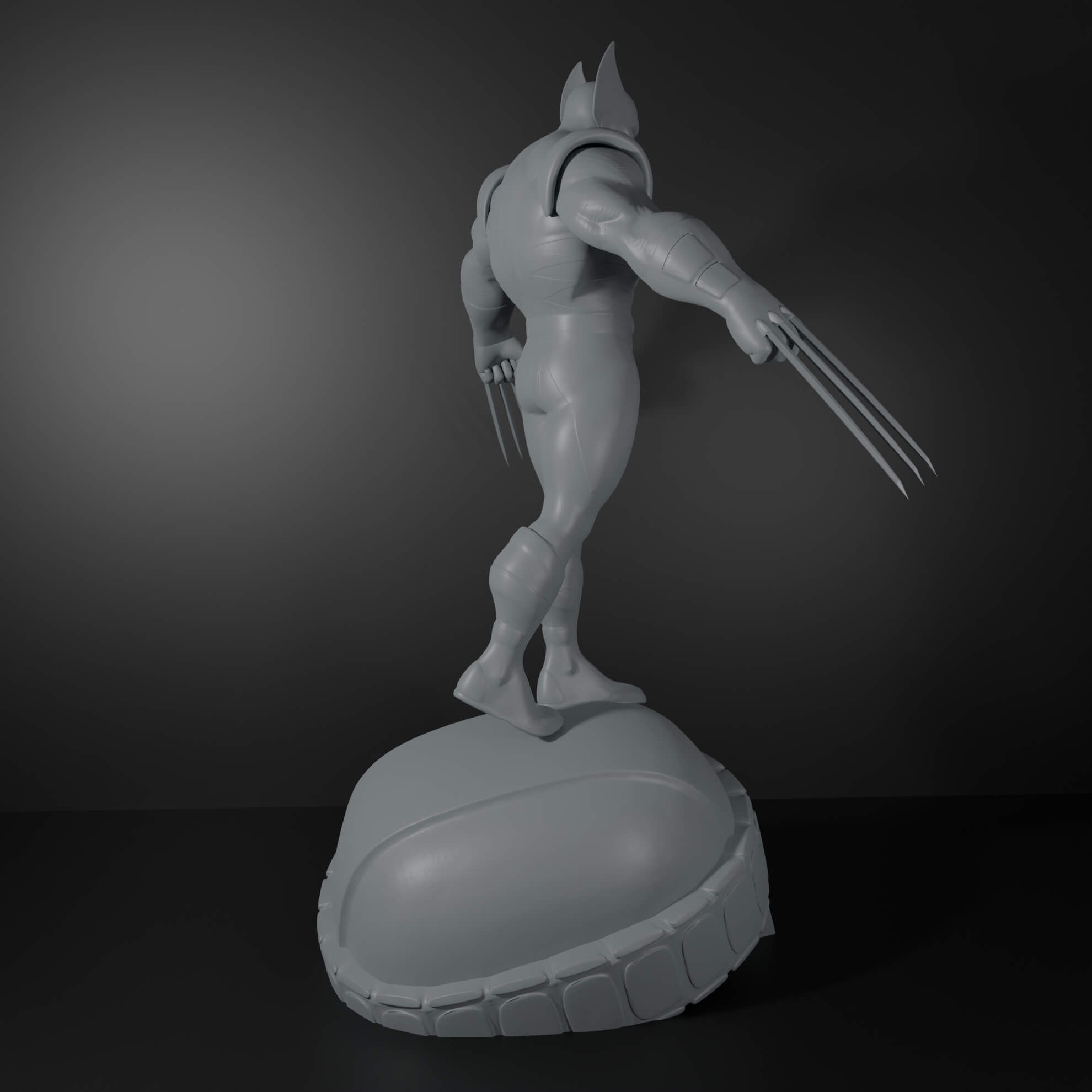 Wolverine 3d print by Moogar