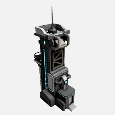 Sci -Fi Communication Tower
