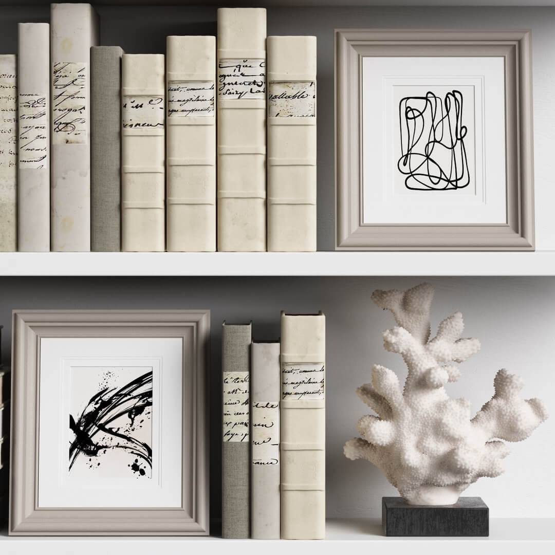 Decor Set Decorative Set 01 - 3D Model by moradalia