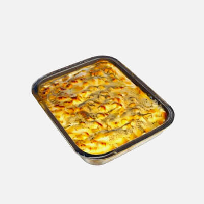 3D Model Lasagna Bolognese