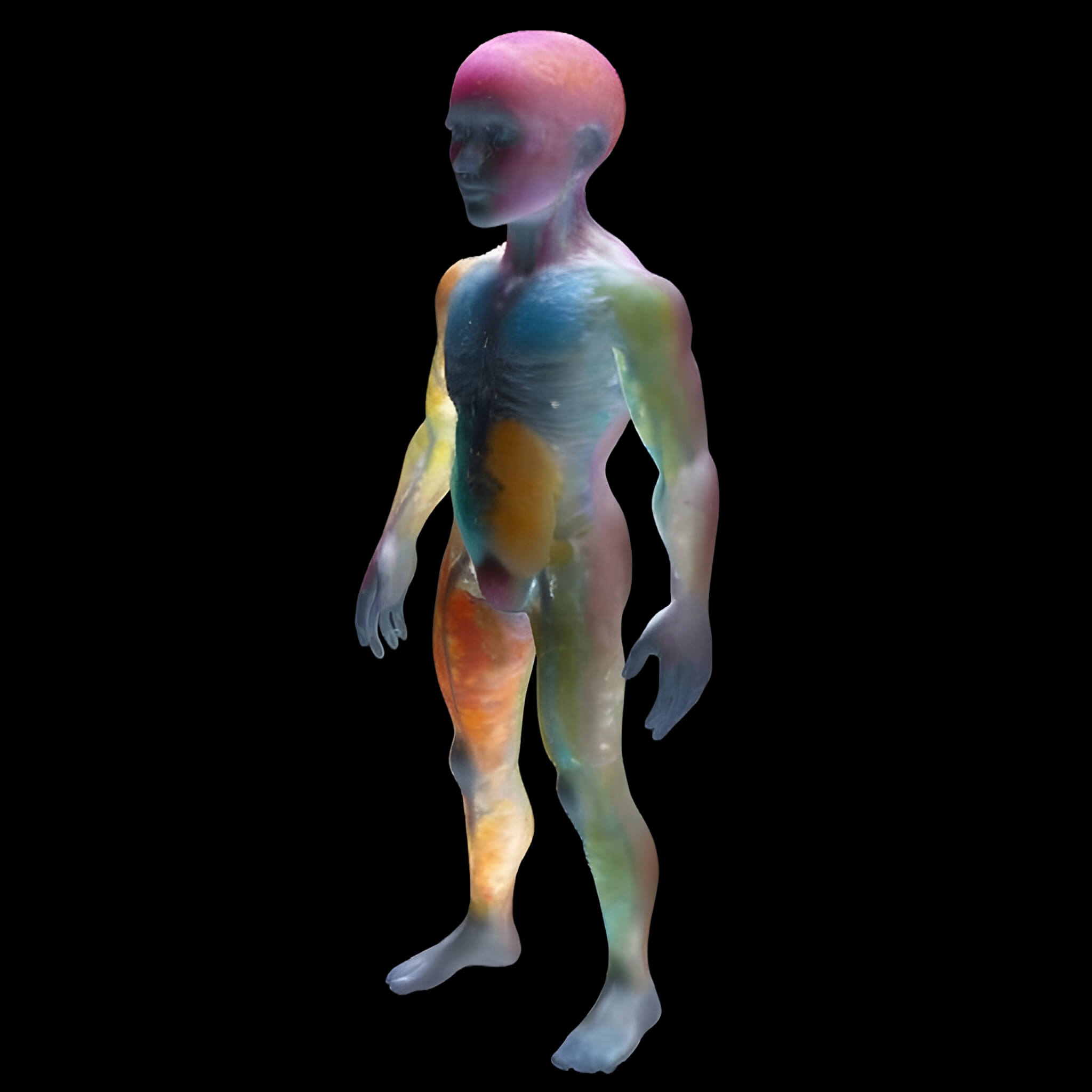 Advace Human Advanced Human Body Study Collection - 3D Model by MRAnyCAD
