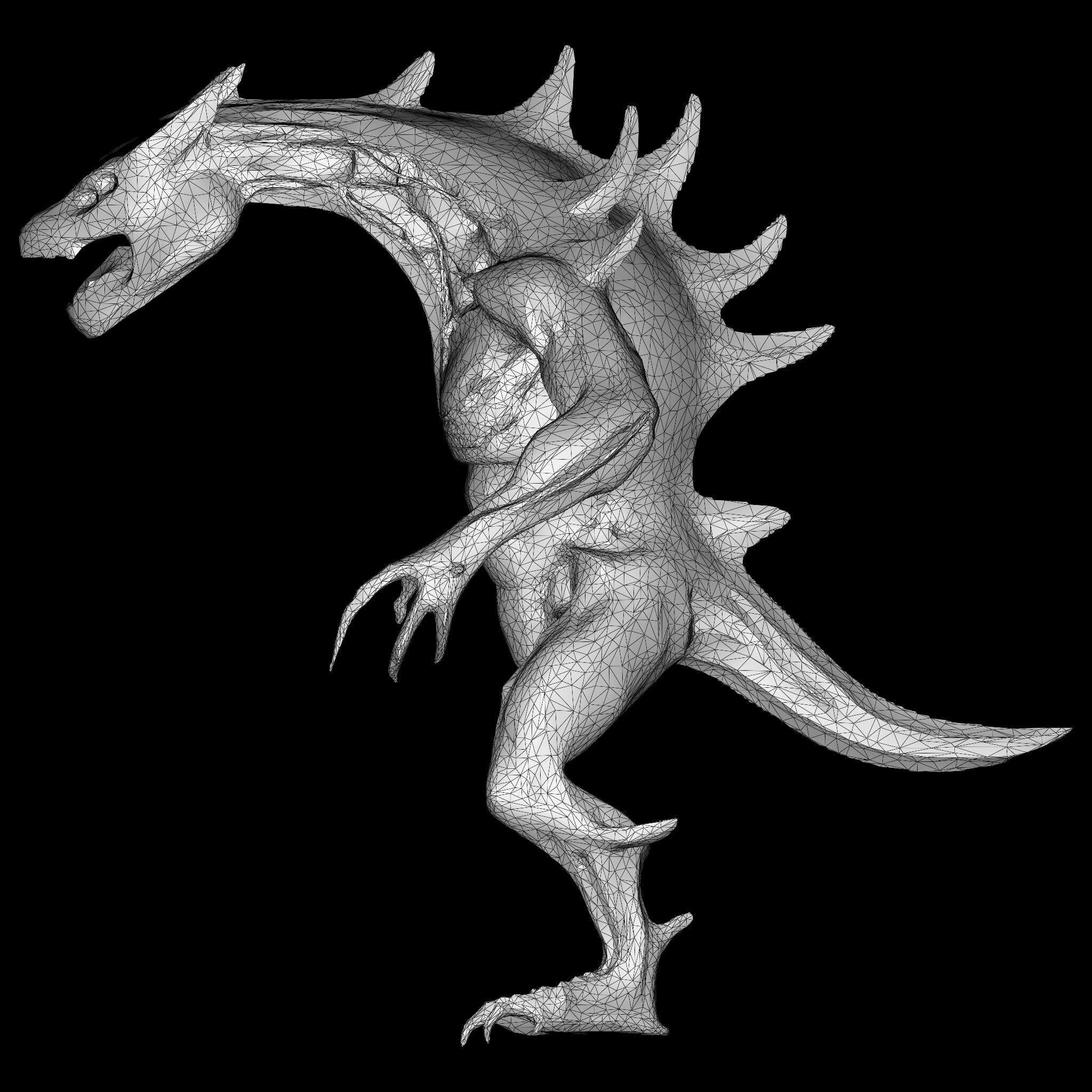 Battle-Ready Raptor Warrior Free 3D Model by MRAnyCAD
