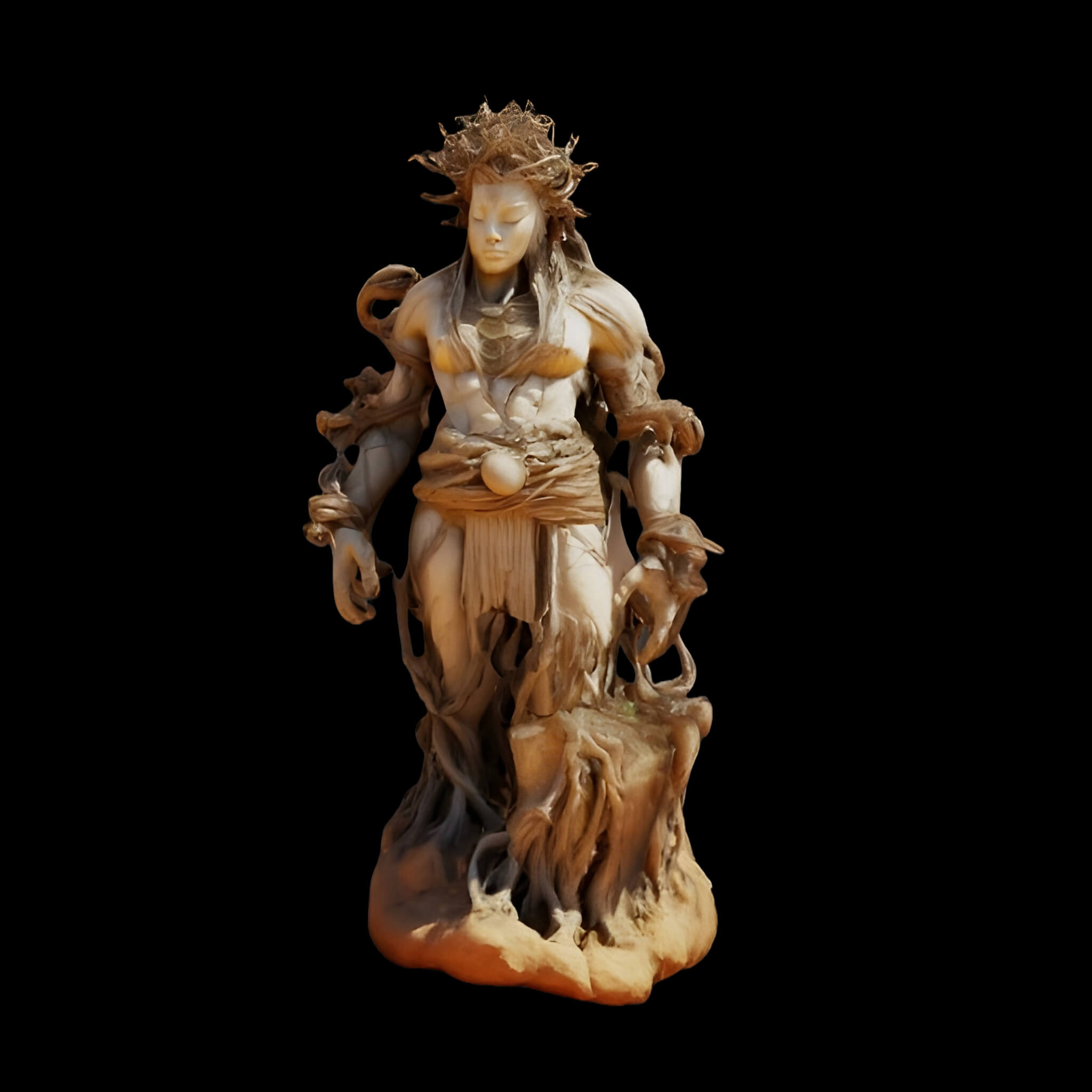Fantasy Realm Collection: Lord, Goddess, and Treant - 3D Model by MRAnyCAD