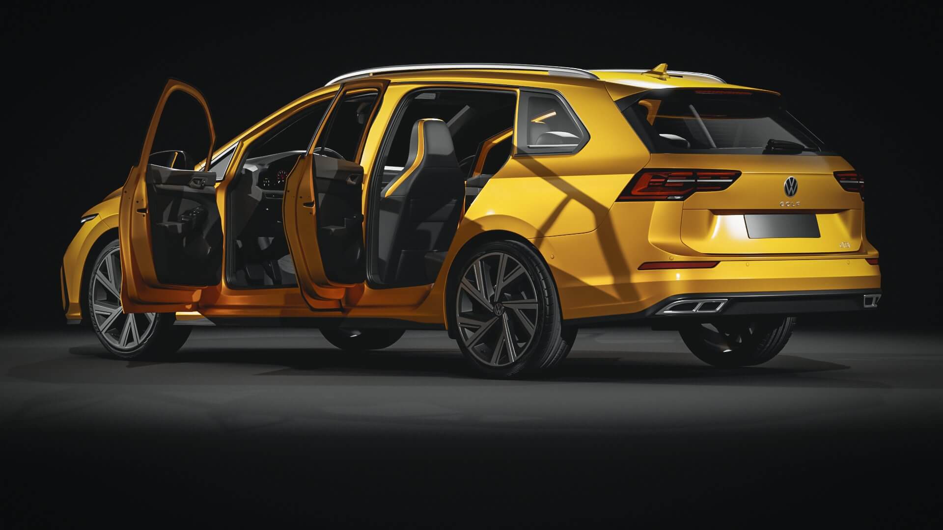 Volkswagen Golf R Line 2021 - 3D Model by MrGhosts