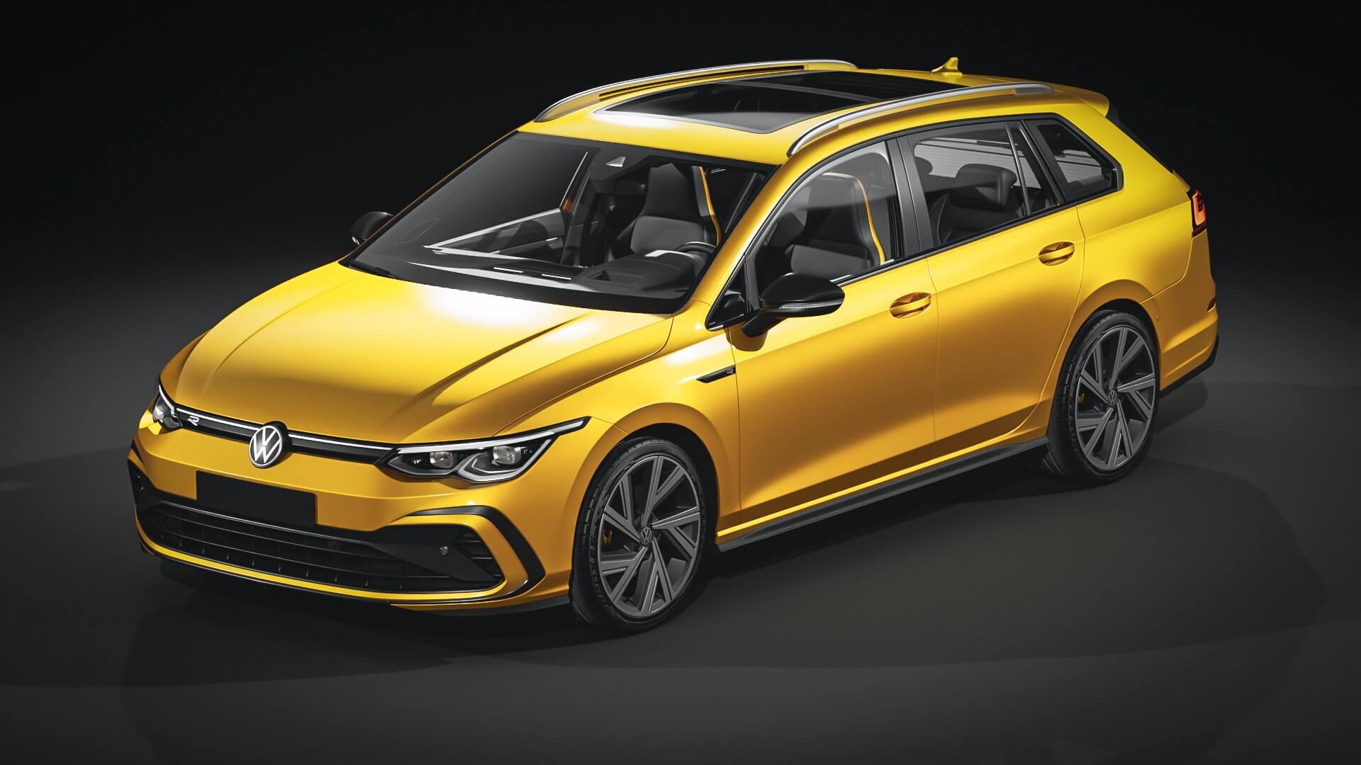 Volkswagen Golf R Line 2021 - 3D Model by MrGhosts