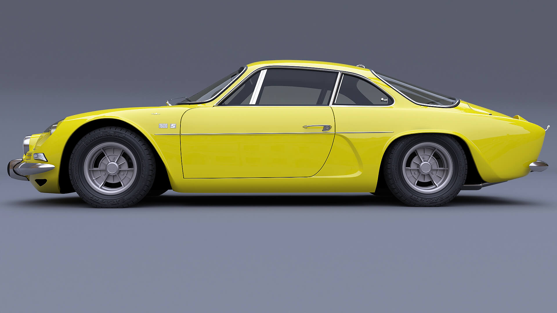 1973 Renault Alpine A110 1600S - 3D Model by msasdt