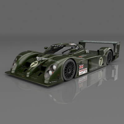 2003 Bentley Speed 8 7 Team Bentley