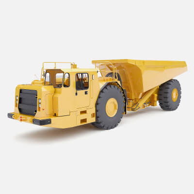 Articulated Mining Truck
