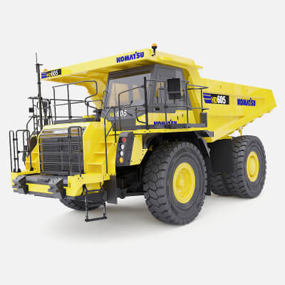 Komatsu HD605 Mining Truck