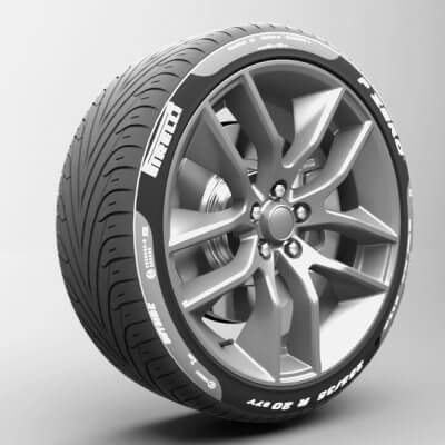 Tire and Wheel 16