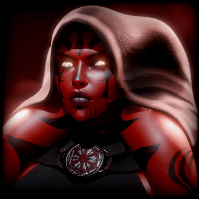 Darth Talon [ STARWARS GIRL NSFW ] - Free 3D Model by MsPeppermintsTink