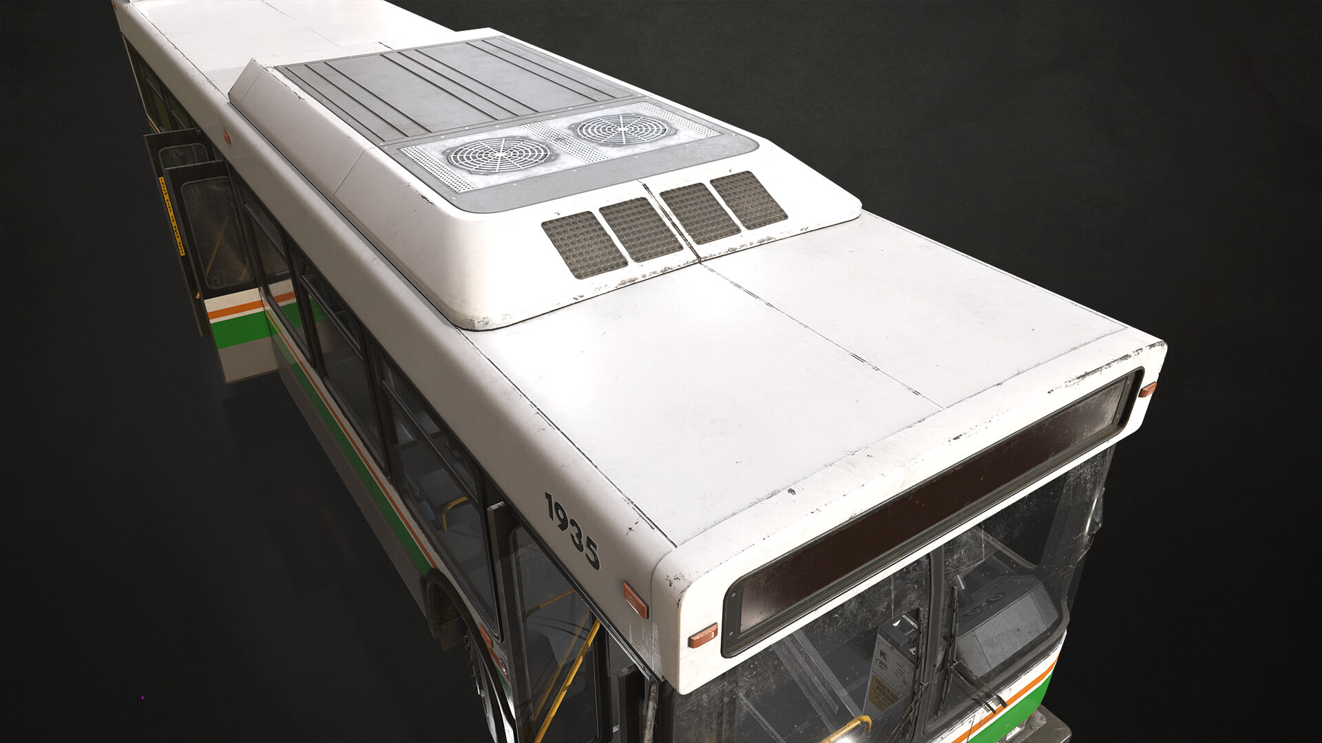 City Transit Bus V3 - 3D Model by MSWoodvine
