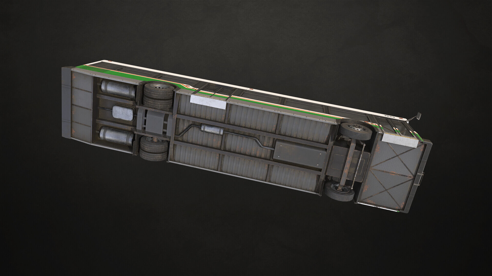 City Transit Bus V3 - 3D Model by MSWoodvine