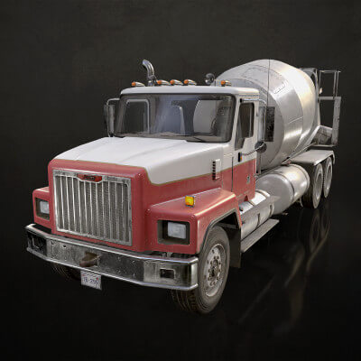 Classic Mixer Truck
