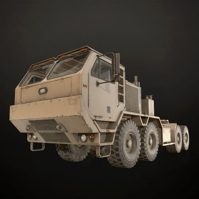 Heavy Military Truck V1 - Tractor by MSWoodvine