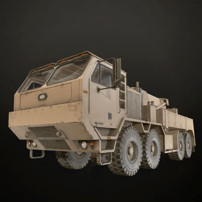 Heavy Military Truck V1 - Wrecker