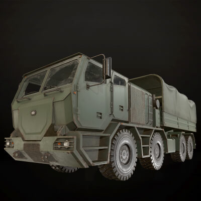 Heavy Military Truck V2 Cargo