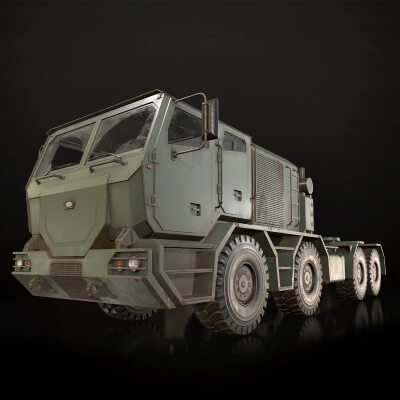 Heavy Military Truck V2 - Tractor