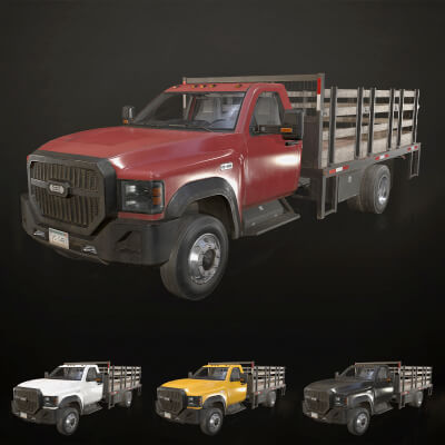 Medium Duty Truck VX400 - Stake Bed