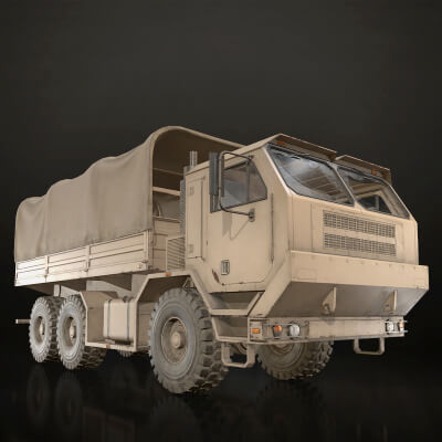 Military Truck V1 - Cargo